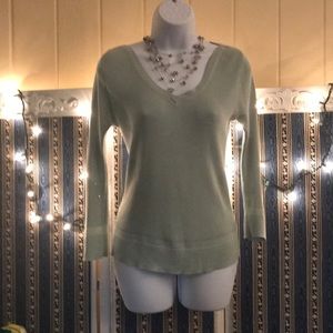 GAP Light Knit Shirt in Seafoam Color